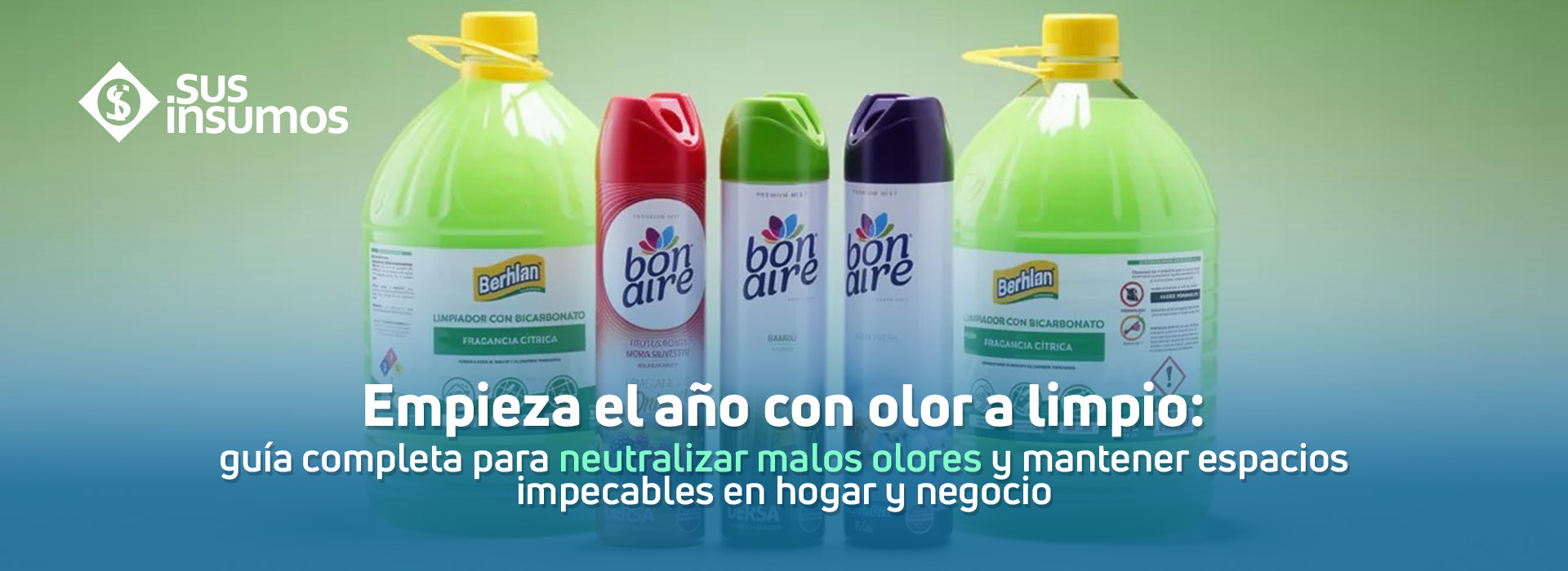 Guía práctica para neutralizar malos olores y mantener pisos, acero y madera impecables en hogar y negocio. Rutinas por zonas, compras por volumen y apoyo local de Sus Insumos.